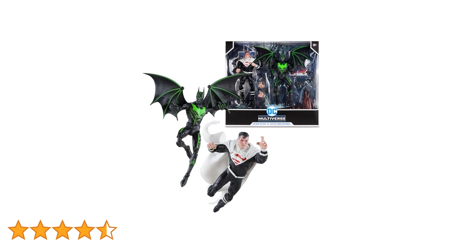 DCマルチバース バットマン ビヨンド vs ジャスティスロード　スーパーマン Amazon.com: McFarlane Toys - DC Multiverse Batman Beyond vs